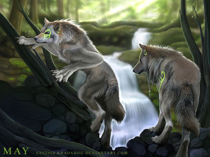 Картинка рисованные животные