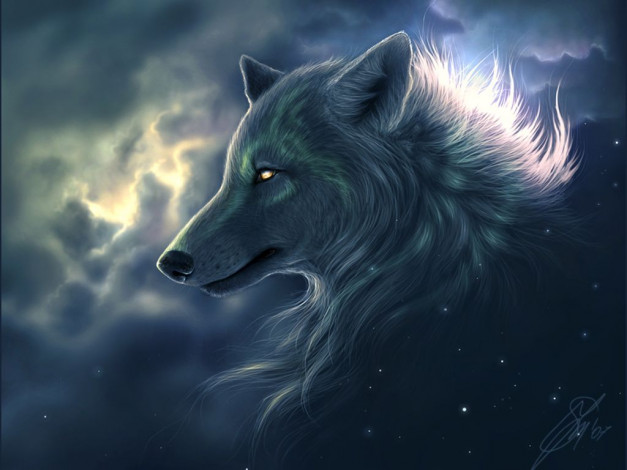 Обои картинки фото рисованные, животные