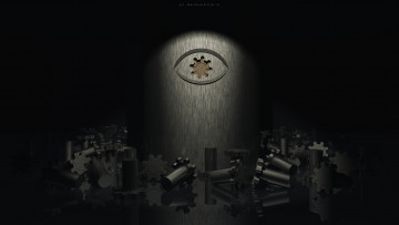 Картинка 3д графика modeling моделирование шестерни