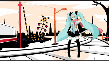 Картинка vocaloid аниме hatsune miku