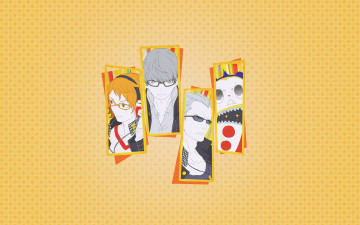 Картинка аниме persona мальчики