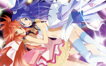 Картинка аниме senki zesshou symphogear девушки