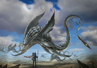 Картинка фэнтези существа рыцарь