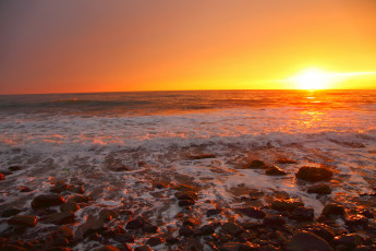 Картинка природа восходы закаты закат море