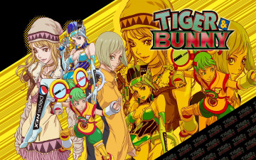 Картинка аниме tiger and bunny