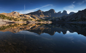 Картинка природа реки озера горы озеро камни