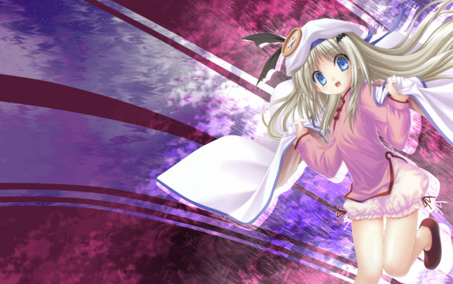 Обои картинки фото аниме, little, busters