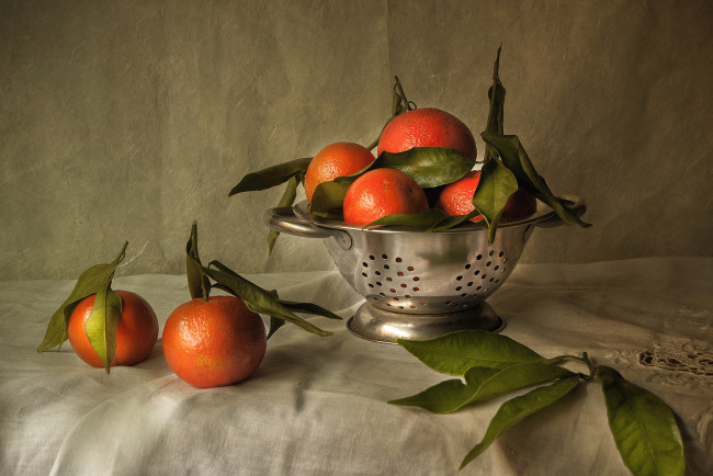 Обои картинки фото еда, цитрусы, мандарины