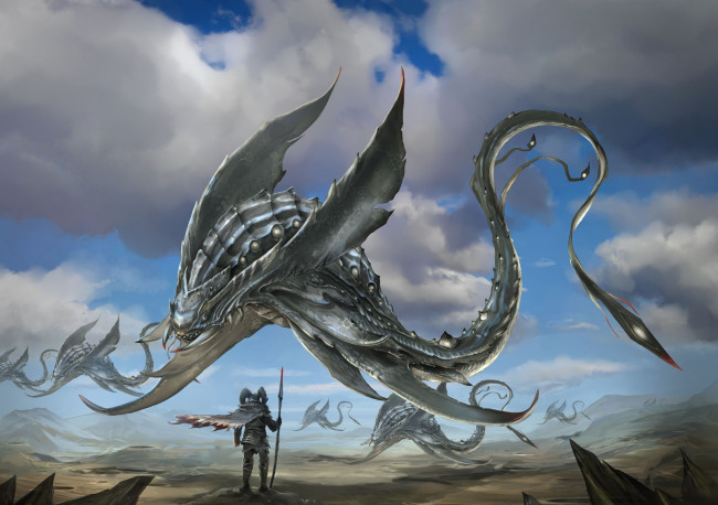 Обои картинки фото фэнтези, существа, рыцарь