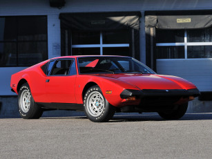 Картинка автомобили de+tomaso красный 1974 us-spec gts pantera de tomaso