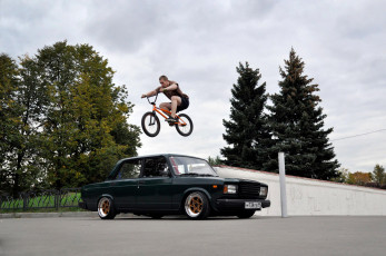 Картинка автомобили ваз black lada vaz