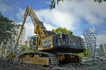Картинка техника экскаваторы гусеничный самоходный экскаватор
