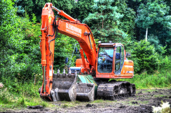 Картинка техника экскаваторы гусеничный экскаватор самоходный