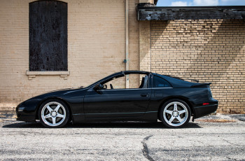 Картинка автомобили nissan datsun 300zx phoenix black