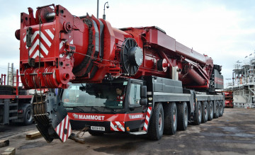 обоя mammoet liebherr ltm1500, техника, комбайны, тяжелый, автокран