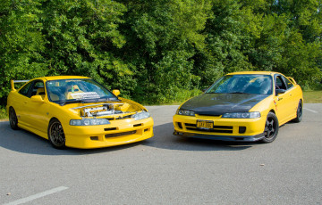 Картинка автомобили honda integra