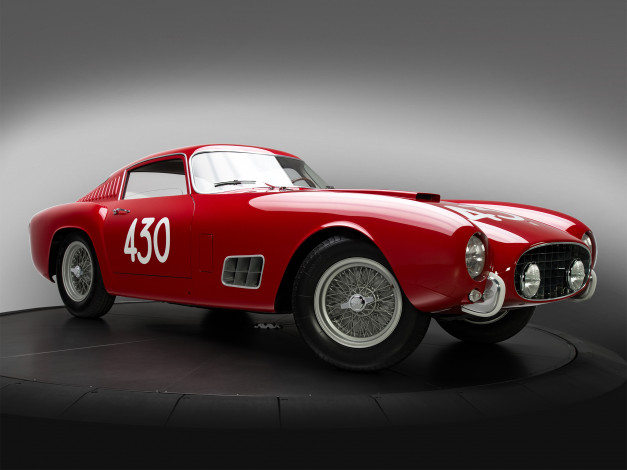 Обои картинки фото автомобили, ferrari, 1957, 250, gt, tour, de, france, berlinetta, 14, louver, scaglietti