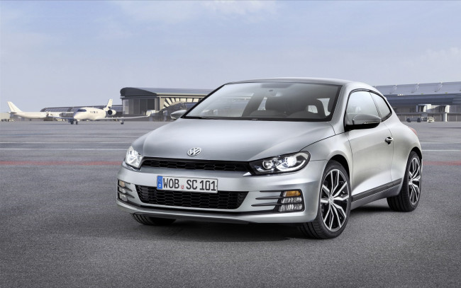 Обои картинки фото автомобили, volkswagen, scirocco