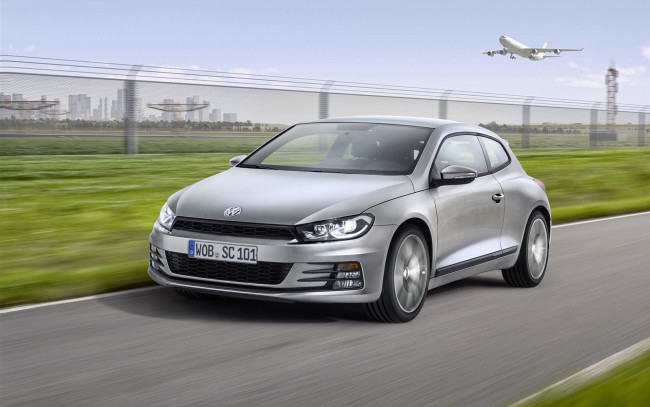 Обои картинки фото автомобили, volkswagen, scirocco