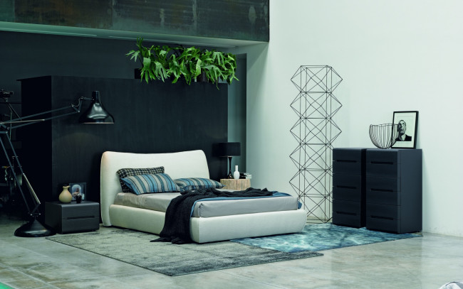 Обои картинки фото интерьер, спальня, модерн, дизайн