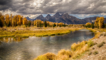 Картинка природа реки озера река лес горы