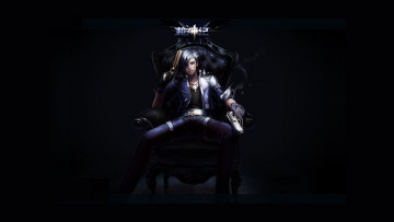 Картинка видео+игры ~~~другое~~~ игра кресло пистолеты оружие парень