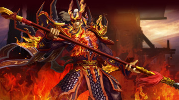 Картинка видео+игры ~~~другое~~~ троецарствие игра оружие китай воин фентези