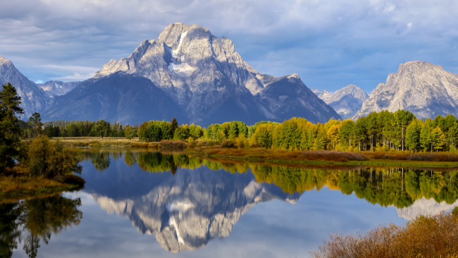 Обои картинки фото природа, реки, озера, горы, лес, река