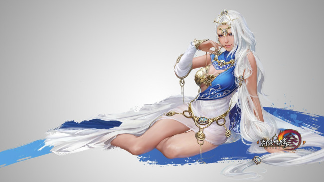 Обои картинки фото видео игры, ~~~другое~~~, игра, девушка, арт, фентези, китай