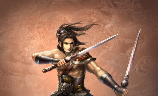 Обои картинки фото видео игры, ~~~другое~~~, оружие, воин, игра, арт