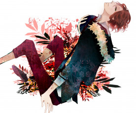 Картинка аниме diabolik+lovers райто вампир