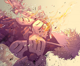 Картинка аниме one+punch+man генос