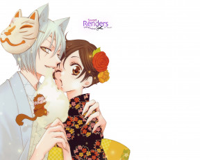 Картинка аниме kamisama+hajimemashita очень приятно бог нанами томое