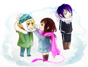 Картинка аниме noragami бездомный бог