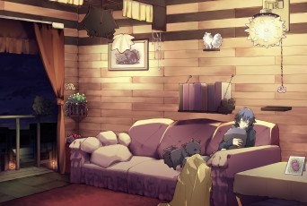 Картинка аниме dramatical+murder драматическое убийство