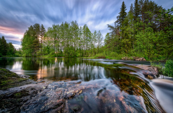 Картинка природа реки озера река лес