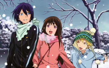 Картинка аниме noragami бездомный бог
