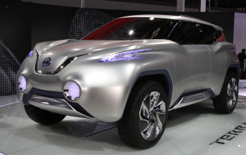 Картинка nissan+terra+fcev+concept автомобили выставки+и+уличные+фото внедорожник джип concept nissan fcev выставка автосалон terra car серебристый