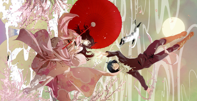 Обои картинки фото аниме, noragami, бездомный, бог