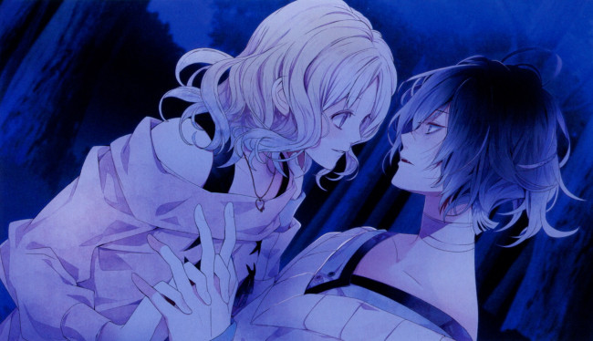 Обои картинки фото аниме, diabolik lovers, дьявольские, возлюбленные