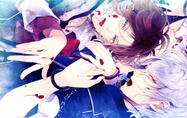 Обои картинки фото аниме, diabolik lovers, дьявольские, возлюбленные