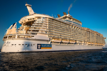 Картинка allure+of+the+seas корабли лайнеры круиз лайнер