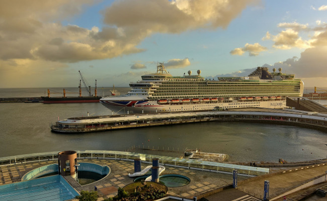 Обои картинки фото azura, корабли, лайнеры, лайнер, круиз