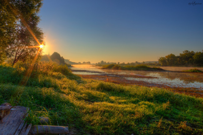 Обои картинки фото природа, восходы, закаты, рассвет