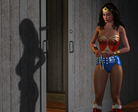 Картинка 3д+графика люди+ people фон взгляд девушка