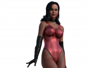 Картинка 3д+графика люди+ people девушка взгляд фон