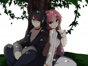 Картинка аниме unknown +другое+ фон взгляд девушка