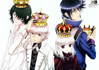 Картинка аниме k+project короли парни k project