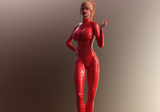 Картинка 3д+графика люди+ people фон взгляд девушка