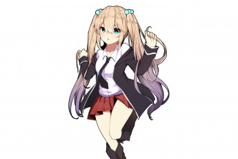 Картинка аниме unknown +другое+ взгляд девушка фон